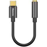 Baseus adapter AUX tip C (muški) na Jack 3,5 mm (ženski) CATL54-01 crni | shoptok.hr