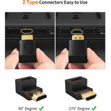 Kettz HA-K2704 HDMI adapter ugaoni 270° 4K Cene