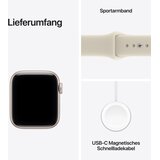Apple Watch SE 3 GPS 40mm S/M MJKR4ZR/A Aluminijasto ohišje Polarstern športna zapestnica pesek. | Shoptok.si