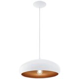 Eglo Viseča svetilka Mogano 1 bela/bakrena 94606, (21315153) Cene