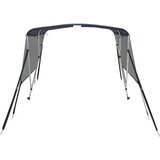 Tenda bimini s 3 luka i mrežastim zidovima 183x(137-152)x137 cm | Eponuda.com