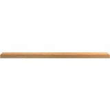  Okenske police 2 kosa svetlo rjava 140x15x2 cm trdna hrastovina | Shoptok.si