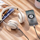Borofone kabel BL19 Creator – 3,5 mm vtič na tip C – 1 meter, bele barve | Shoptok.si