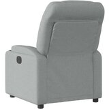vidaXL Naslanjač svetlo siv blago | Shoptok.si