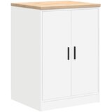  Garažni ormar za odlaganje bijeli 60x51x85 cm masivne borovine | shoptok.hr