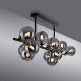 SCHÖNER WOHNEN 14505-18 - led luster na šipci dubai 13xG9/3W/230V crna/dimljena | Eponuda.com