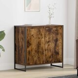  Pomoćni ormarić Dimni hrast 79 x 36 x 75 cm Konstruirano drvo | shoptok.hr