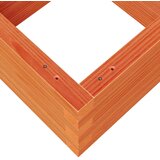  Vrtna sadilica voštano smeđe boje 40 x 40 x 23 cm od borovine | shoptok.hr