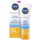 Nivea Zaščita pred soncem Sonnenschutz fürs Gesicht Glanzkontrolle Mattierend LSF | Shoptok.si