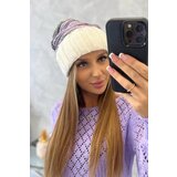 Kesi Women's cap Feba K330 ecru+purple Cijene