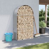 vidaXL Držač za cjepanice svjetlosivi 120x45x210 cm pocinčani čelik Cijene