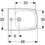 Geberit BIDE SELNOVA COMPACT (KRATKI) MODEL KVADRATNI KONZOLNI 500.272.01.7 GEBERIT | ePonuda.com