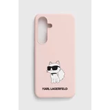 Karl Lagerfeld Etui za telefon S24 S921 roza barva