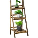 Outsunny zložljiv zaboj za sadike iz smrekovega lesa s polico za rastline na prostem na treh ravneh 40x37x93cm, (20710885) | Shoptok.si