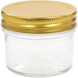  Staklenke za džem sa zlatnim poklopcima 24 kom 110 ml | shoptok.hr