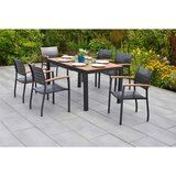 Gardenson VRTNA GARNITURA ASTROS aluminij barve grafita, naravne barve Cene