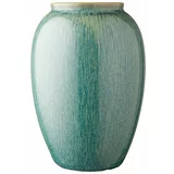 Bitz Zelena keramična vaza Bitz, višina 25 cm