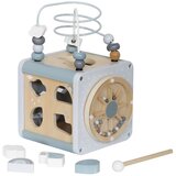 Montessori edukativna drvena kocka siva | Eponuda.com