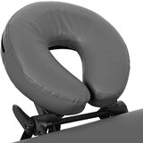 MASAŽNI STOL s 4 zone i aluminijskim okvirom antracit 186x68 cm | Eponuda.ba