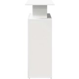 vidaXL sprejemna pisalna miza bela 100x40x104 cm inženirski les | Shoptok.si