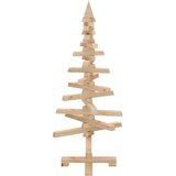  | Drveno božićno drvce | s stalakom prirodno 90 cm Masivna borovina | shoptok.hr