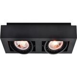  Črna stropna svetilka s kovinskim senčilom 34x18,5 cm Loid – | Shoptok.si