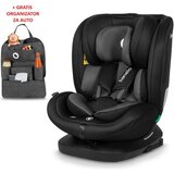 Lionelo i-Size autosjedalica Bastiaan, ISOFIX-360, 40-150cm, siva + ORGANIZATOR | shoptok.hr