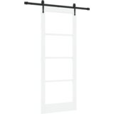 vidaXL Klizna vrata s setom hardvera "ORKDAL" bijela 83x211 cm | shoptok.hr