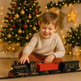 Electric Train Train Locomotive Wagons Tracks Lights Sounds | shoptok.hr