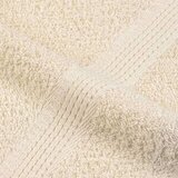 vidaXL Brisače 10 kos krem 100x200 cm 360 gsm 100% bombaž | Shoptok.si