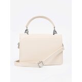 Shelvt Light beige small women's handbag with a handle and strap | Shoptok.si