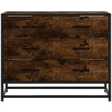  Ormar s ladicama dimljeni hrast 70x41x56 cm izrađeno drvo | Eponuda.com
