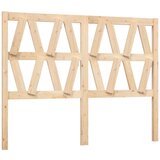  Uzglavlje za krevet 146 x 4 x 100 cm od masivne borovine | shoptok.hr