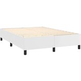  Krevet box spring s madracem LED bijeli 140x200 cm umjetna koža | shoptok.hr