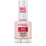 Rimmel London Nail Nurse 2-in-1 podlaga za lak z učvrstitvenim učinkom 12 ml Cene