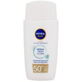 Nivea Sun UV face specialist derma skin clear ultra lagani fluid za zaštitu kože lica od sunca SPF 50+ 40 ml