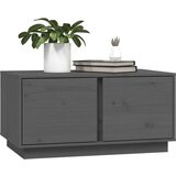  Stolić za kavu sivi 80x50x40 cm od masivne borovine | shoptok.hr