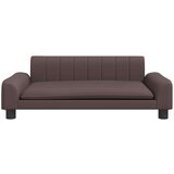  Dječja fotelja smeđa 90x53x30 cm od umjetne kože | shoptok.hr
