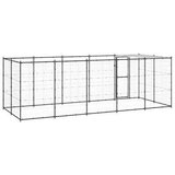  Vanjski kavez za pse s krovom čelični 12 1 m² | shoptok.hr