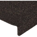  Otirači za stepenice 15 kom prošiveni 65x21x4 cm tamnosmeđi | shoptok.hr