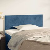 Uzglavlje tamnoplavo 80 x 5 x 78/88 cm baršunasto | shoptok.hr
