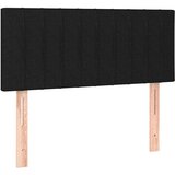 Box spring postelja z vzmetnico črna 90x200 cm blago, (20727124) | Shoptok.si