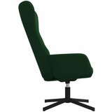  Stolica za opuštanje tamnozelena baršunasta | shoptok.hr
