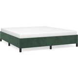  Posteljni okvir temno zelen 180x200 cm žamet, (20795156) | Shoptok.si