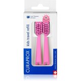 Curaprox Kids Travel refill nadomestne glave za zobno ščetko Pink 2 kos Cene