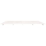  Posteljni okvir bel 160x200 cm trdna borovina, (20726347) | Shoptok.si