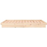  Okvir kreveta 120 x 190 cm mali bračni od masivnog drva | shoptok.hr