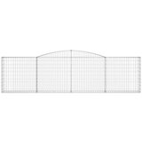  Lučne gabionske košare 8 kom 400x30x100/120cm pocinčano željezo | shoptok.hr