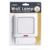 Baterijska LED stenska svetilka 16 LED z daljincem