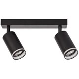  Stropno spot svetlo PIPE 2xGU10/10W/230V crna | Eponuda.com